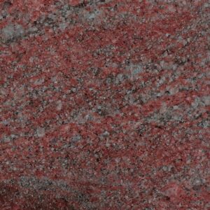 Grey Granite Sleeping Angel Headstone with Floral Carved